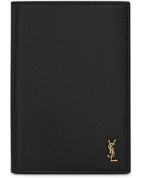 Saint Laurent - Tiny Cassandre Passport Holder - Lyst
