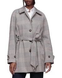 Bagatelle - Knit Jacquard Topper Coat - Lyst