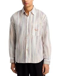 Paul Smith - Long Sleeve Button Front Shirt - Lyst