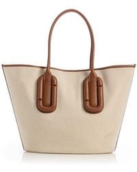 Marc Jacobs - Babe Canvas & Leather Tote - Lyst