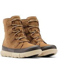 Sorel - Explorer Waterproof Lace Up Boots - Lyst