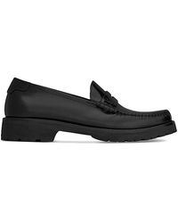 Saint Laurent - Le Loafer Chunky Penny Slippers - Lyst