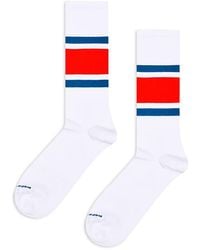 Happy Socks - Simple Stripe Sneaker Socks - Lyst