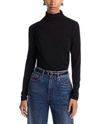 Veronica Beard - Mylie Mock Neck Top - Lyst