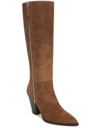 Veronica Beard - Levanne Suede Knee High Boots - Lyst