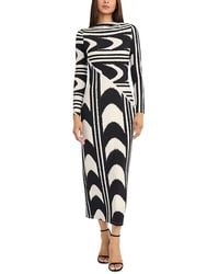 Donna Morgan - Long Sleeve Dress - Lyst
