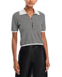 FRAME - The Smart Polo Sweater - Lyst