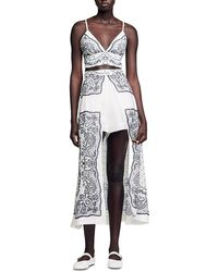 Sandro - Bandana Motif Skirt Shorts - Lyst