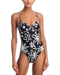 Solid & Striped - The Malika Floral Print Swimsuit - Lyst