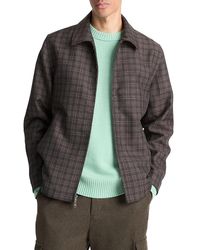 Vince - Plaid Zip Jacket - Lyst