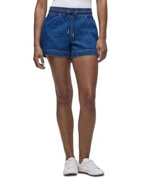 Hudson Jeans - Mid Rise Drawstring Shorts - Lyst