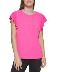 DKNY Short-sleeve tops for Women - Up to 68% off | Lyst