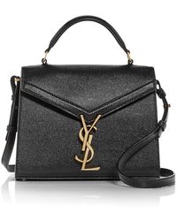 Saint Laurent - Cassandra Mini Top Handle Bag - Lyst