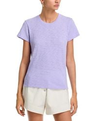 ATM - Anthony Thomas Melillo Schoolboy Crewneck Tee - Lyst