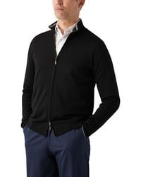 Robert Talbott - Dalton Full Zip Sweater - Lyst