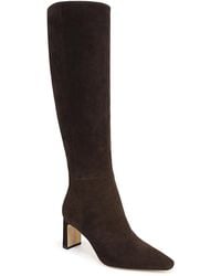 Sam Edelman - Sylvia Wide Calf Pointed Toe High Heel Boots - Lyst