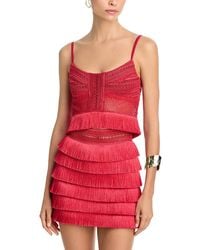 PATBO - Radiant Fringe Top - Lyst