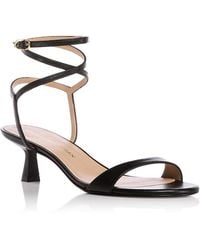 Stuart Weitzman - Nudist 50 Wrap Sandals - Lyst