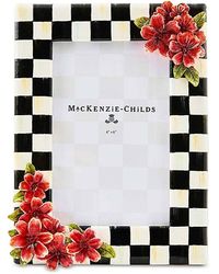 Mackenzie-Childs - Courtly Check Floral Frame, 4 X 6 - Lyst