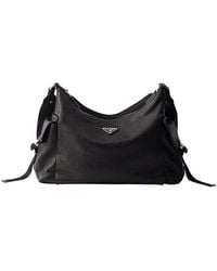Prada - Explore Leather Shoulder Bag - Lyst