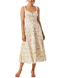 Astr - Julietta Midi Dress - Lyst