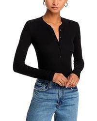 Cotton Citizen - Verona Henley Top - Lyst