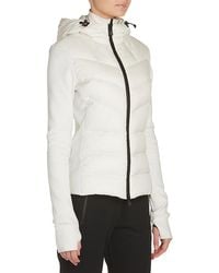 Moncler - Padded Wool Puffer Cardigan - Lyst