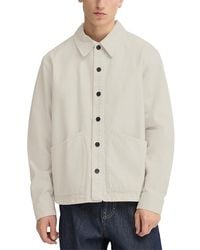 Solid - Canvas Lightweight Utility Jacket - Lyst
