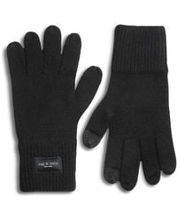 Rag & Bone - Blake Knit Gloves - Lyst