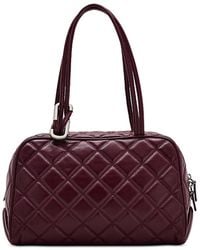 Marc Jacobs - The Quilted Leather Dual Satchel - Lyst