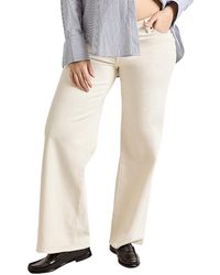 Hatch Collection - Under The Bump Relaxed Wide Leg Maternity Jean - Lyst