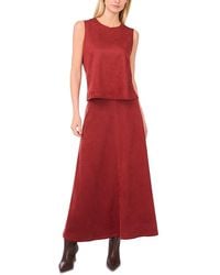 Vince Camuto - Faux Suede A Line Skirt - Lyst