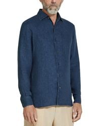 ZEGNA - Oasi Lino Regular Fit Linen Shirt - Lyst