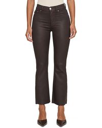 DL1961 - Petite Bridget Boot High Rise Instasculpt Coated Jeans - Lyst