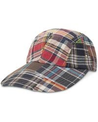 Polo Ralph Lauren - Long Bill Patchwork Madras Cap - Lyst