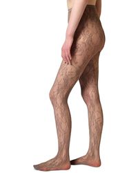 Stems - Aria Mesh Tights - Lyst