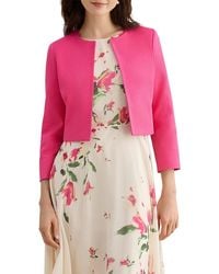 Hobbs - Elize Cropped Jacket - Lyst
