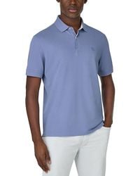 BOGGI - Cotton Pique Polo Shirt - Lyst