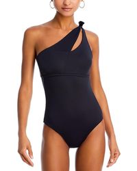 Becca - Asymmetric Cutout One Piece Swimsuit - Lyst