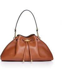 Jimmy Choo - Cinch Medium Leather Shoulder Bag - Lyst