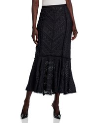 Cinq À Sept - Maceio Textured Midi Skirt - Lyst