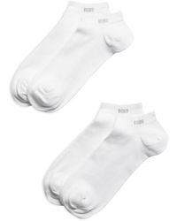 BOSS - Logo Ankle Socks, Pack Of 2 - Lyst