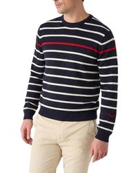 Robert Talbott - Cooke Engineered Stripe Sweater - Lyst