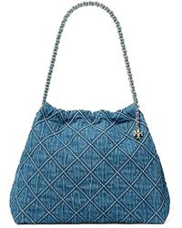 Tory Burch - Fleming Hobo Bag - Lyst