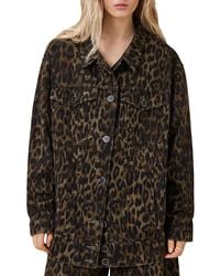 AllSaints - Willow Denim Jacket - Lyst