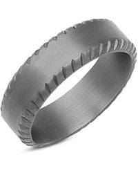 Bloomingdale's Fine Collection - Ring With A Bezel Coin Edge - Lyst