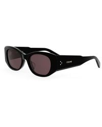 Celine - 3 Dots Rectangle Sunglasses, 54Mm - Lyst