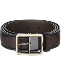 Montblanc - Leather Belt - Lyst
