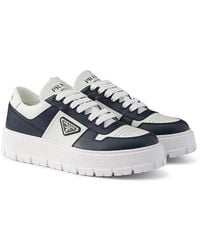 Prada - Leather Sneakers - Lyst