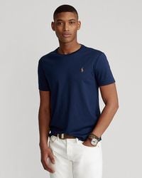 Polo Ralph Lauren - Cotton Embroidered Logo Tee - Lyst